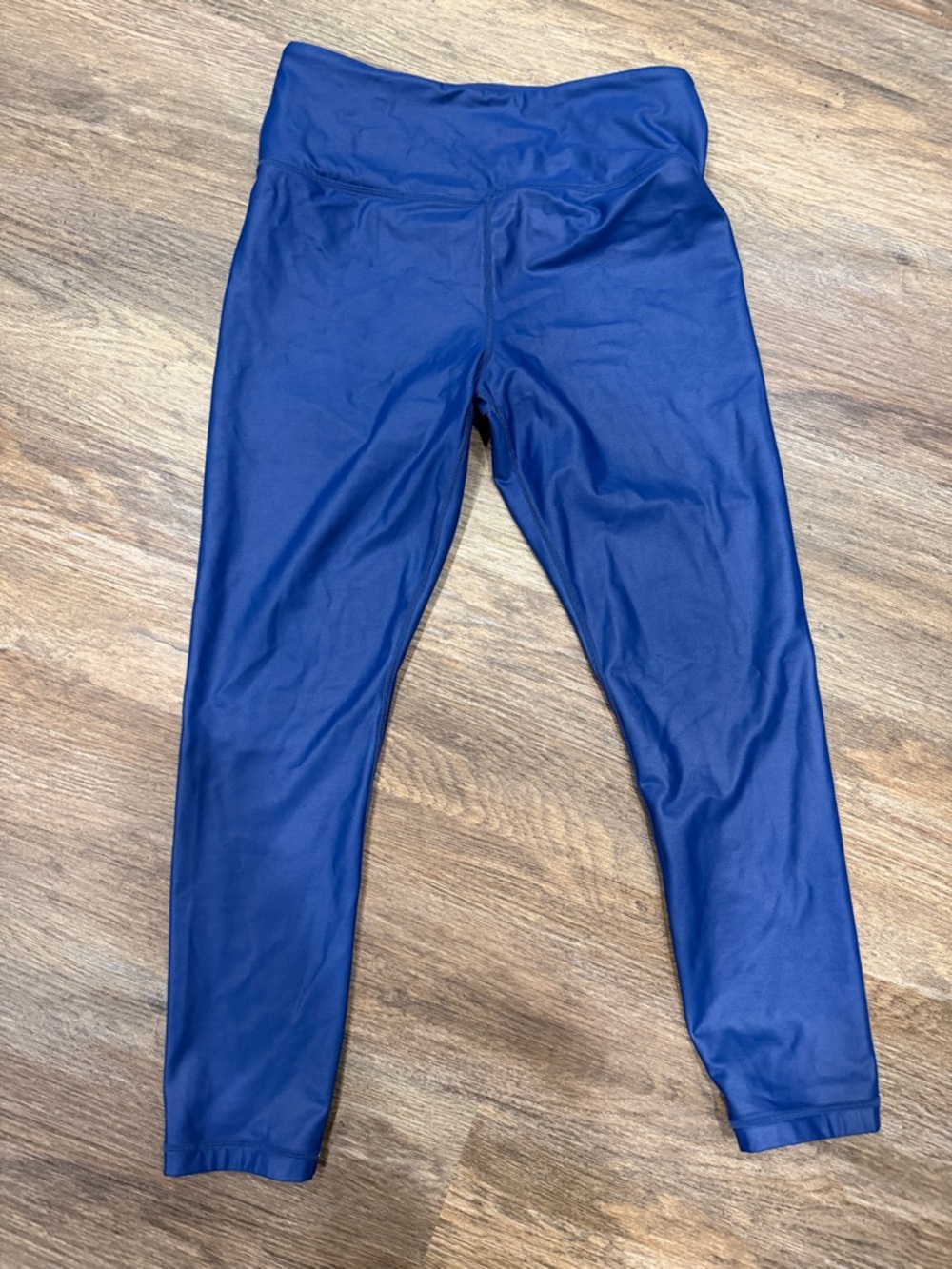 ZYIA Women's High-Waist Leggings - Royal Blue